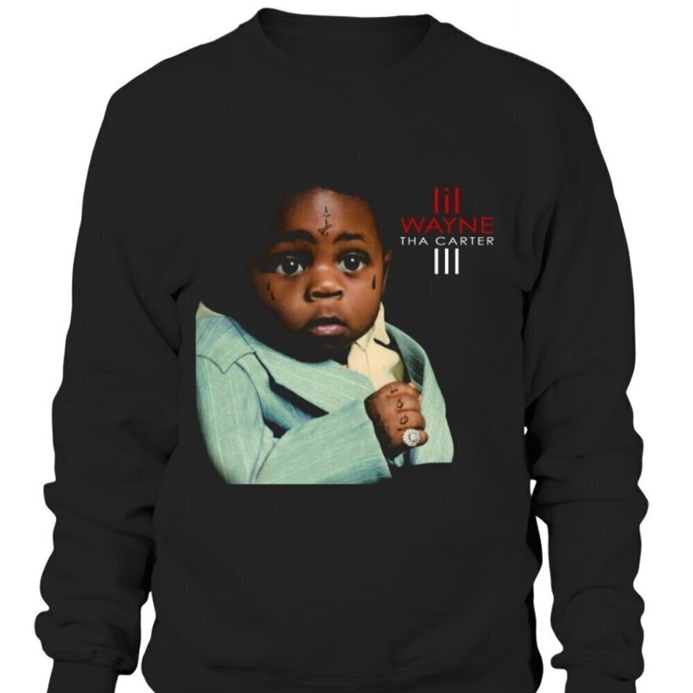 Lil Wayne Tha Carter III Rap Hip Hop Album Graphic Sweatshirt